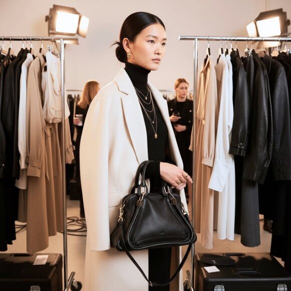 Chloé Paraty Bag Gorgeous Authentic with Shoulder Strap in Excellent Condition - Picture 3 of 14